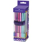 Estuche enrollable Faber-Castell con 20 lápices de color Sparkle