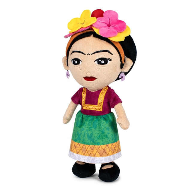 Famosa Softies - Frida Kahlo 27 cm with unit dispaly Famosa Softies.