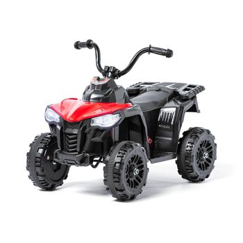 Quad Alcyone 6v Rojo - Moto Eléctrica Infantil De Batería Para Niños