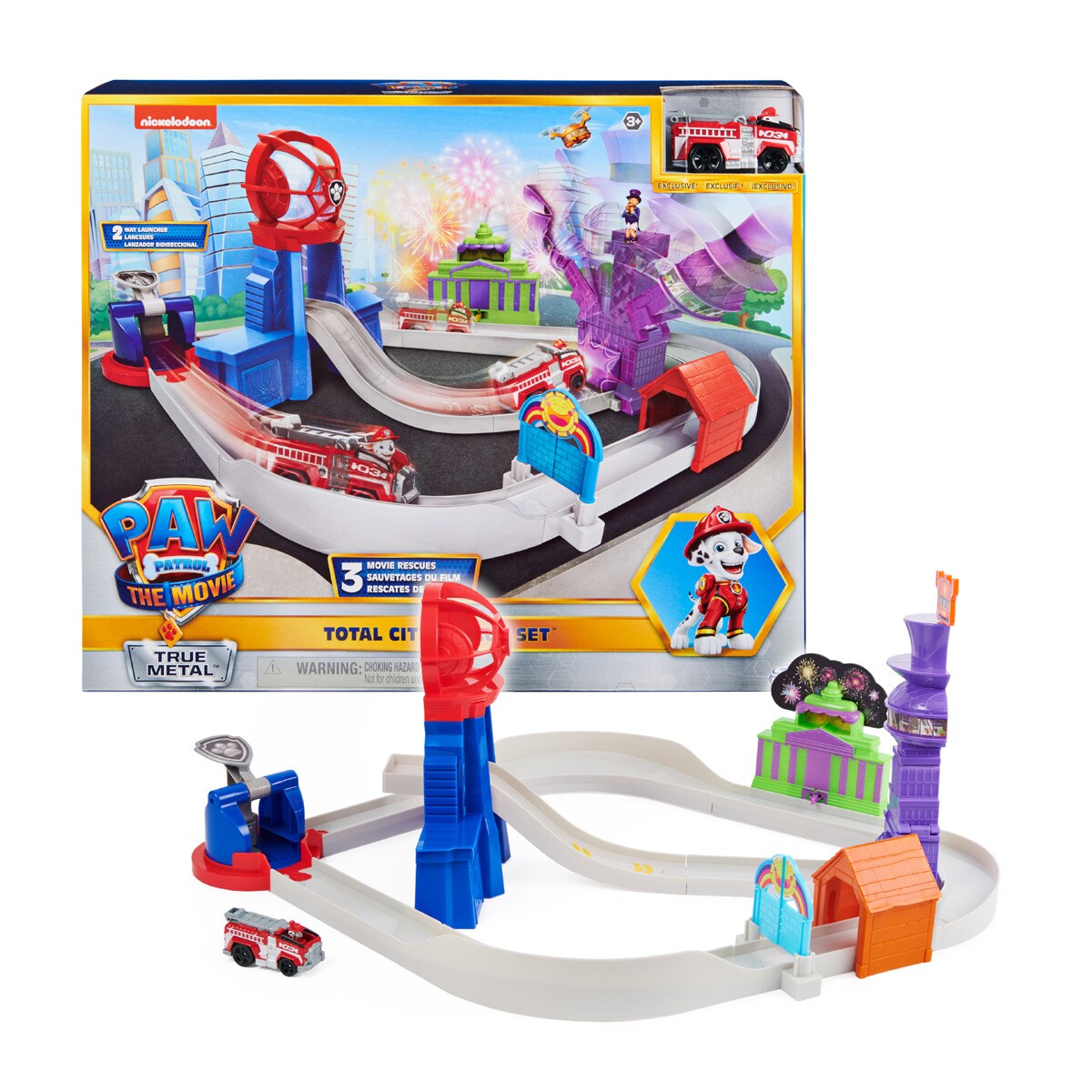 Spin Master - Paw Patrol Total City Rescue Playset Movie