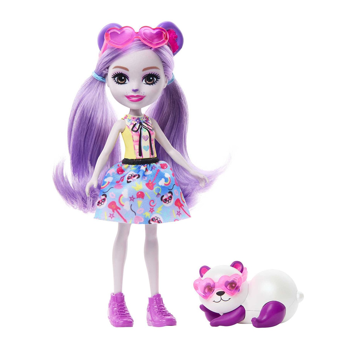 Enchantimals - Muñeca Purple Panda