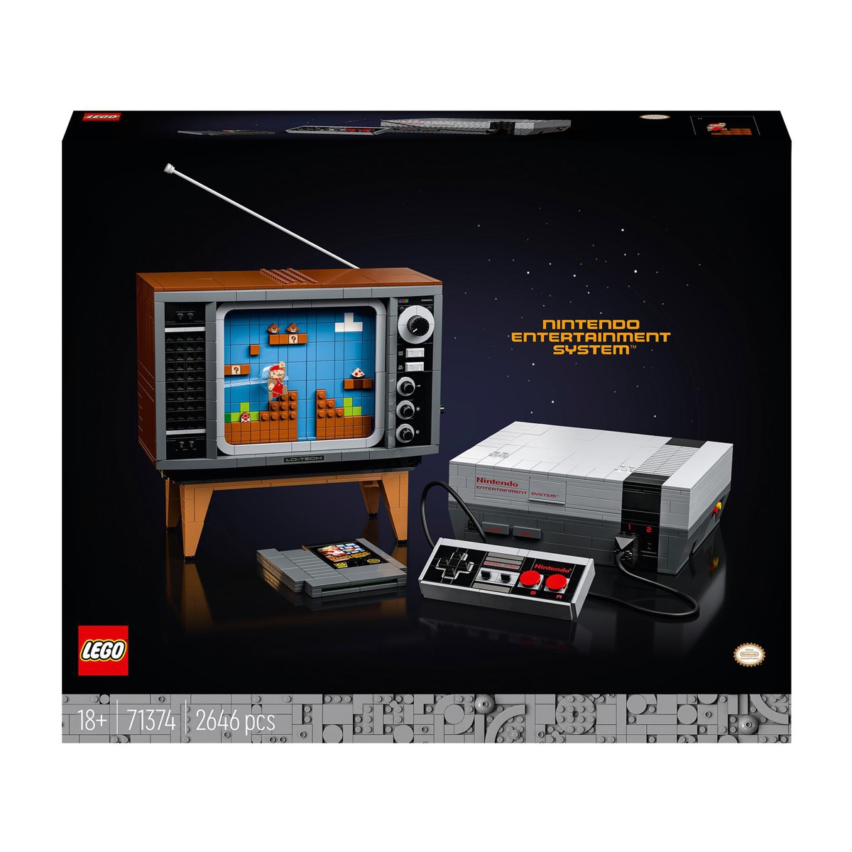 LEGO - Set De Construcción Nintendo Entertainment System Videojuego Super Mario