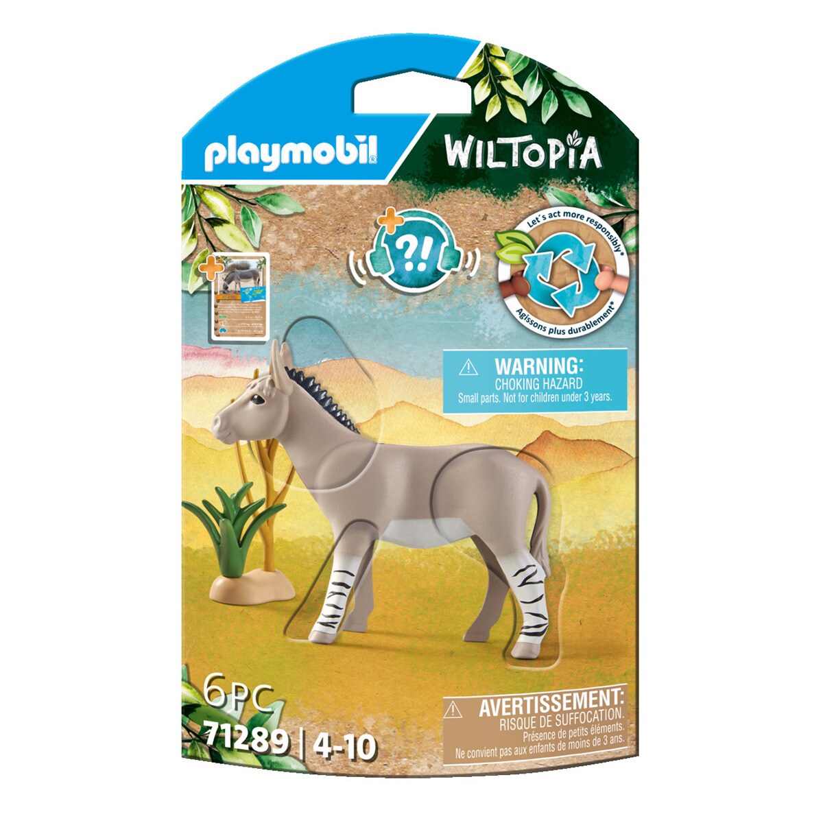 Playmobil - Wiltopia - Burro Africano