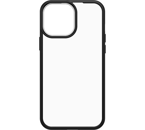 Funda Otterbox React Transparente Marco Negro para iPhone 13 Pro