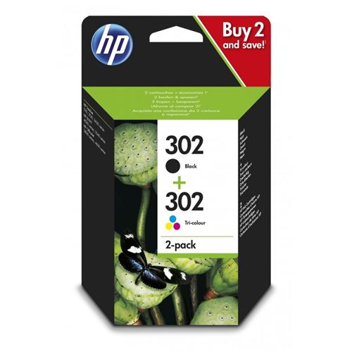 HP Tinta 302 Pack (CMYK)