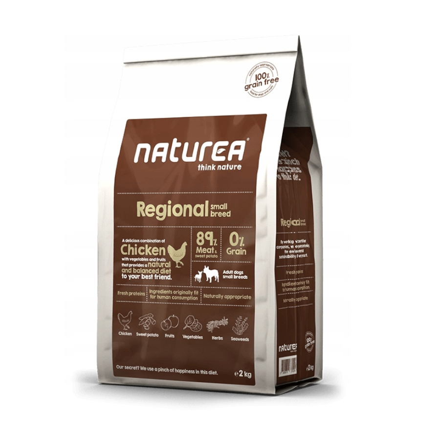 Naturea Adult Small Regional Pollo pienso para perros