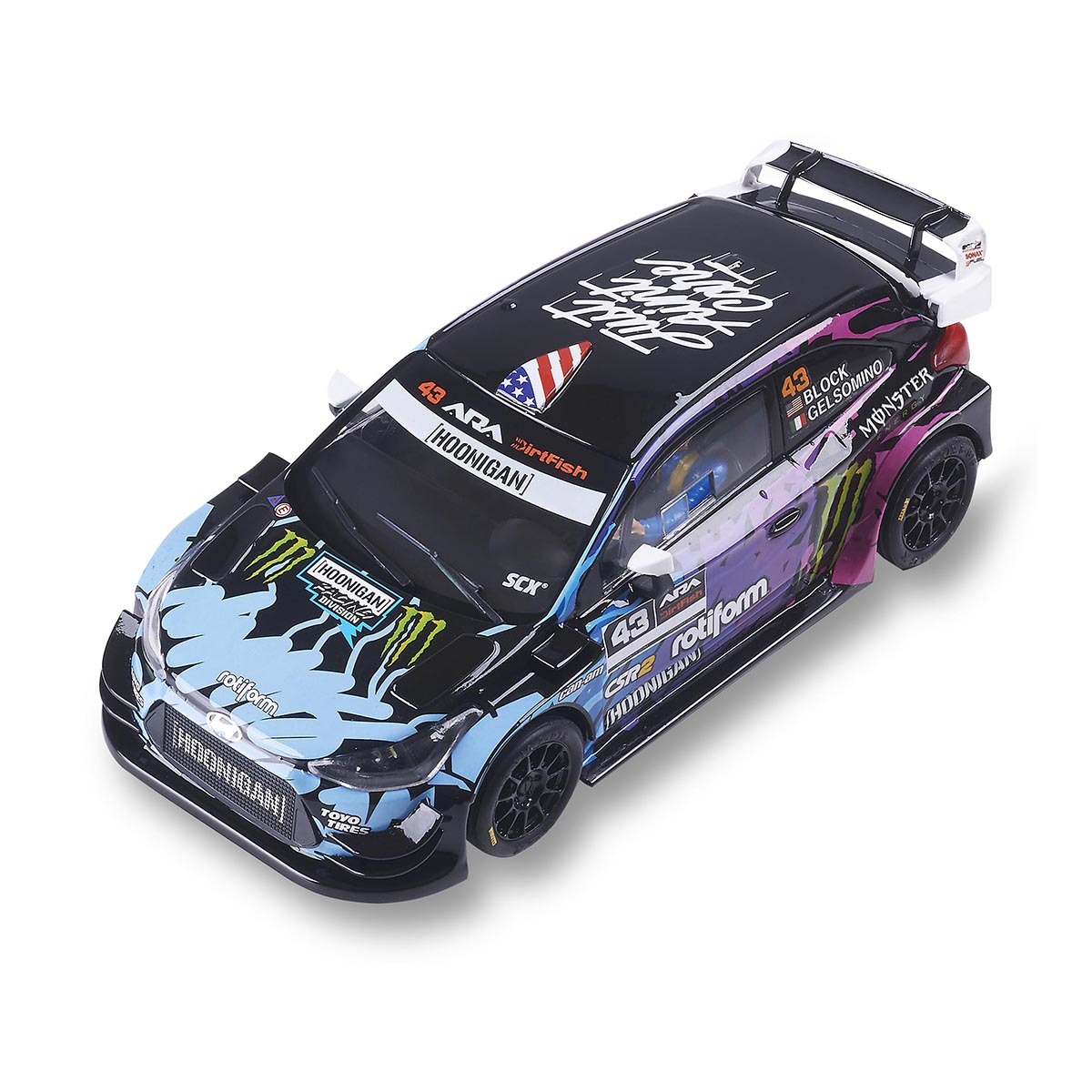 Scalextric - Hyundai i-20 WRC - Block Scalextric.