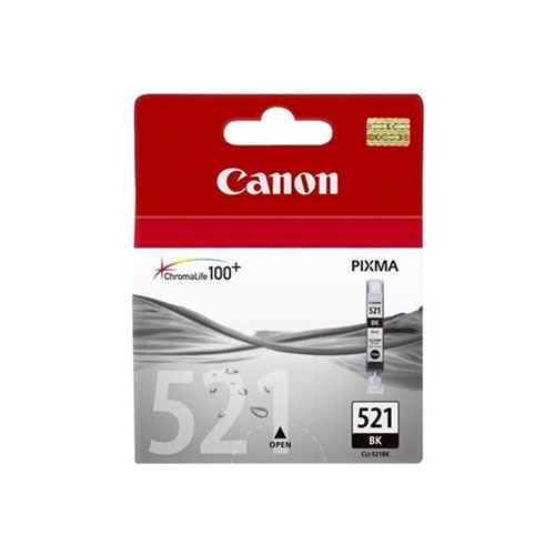 Cartucho de tinta Negro Canon CLI-521BK 2933B008