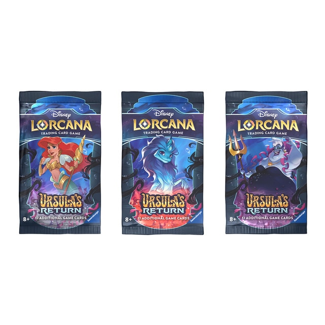 Disney Lorcana - Pack Individual Cartas coleccionables Ursula's Return Booster Chapter 4 Disney Lorcana.