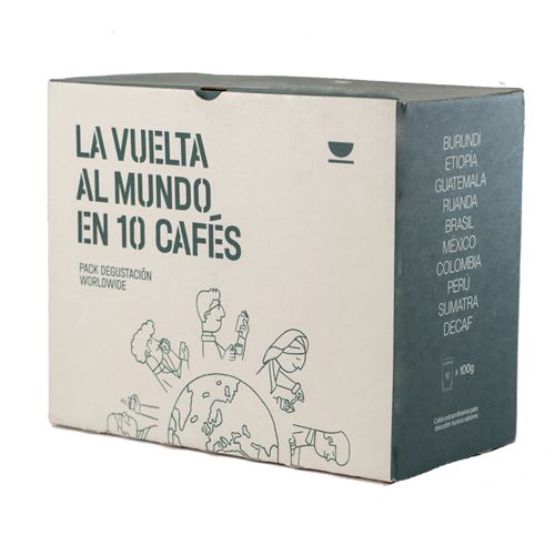 Incapto Pack Degustación Worldwide Café en Grano de Especialidad - 10 orígenes