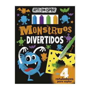 Monstruos divertidos (Arte con espray)