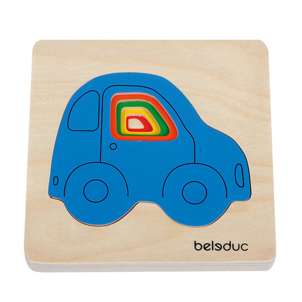 Puzzle a capas Coches