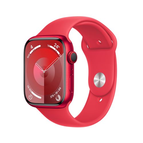 Apple Watch S9 LTE  45mm Caja de aluminio (PRODUCT)RED y correa deportiva (PRODUCT)RED - Talla S/M