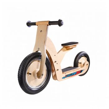 Bicicleta De Equilibrio Evolutiva De Madera (2 En 1)