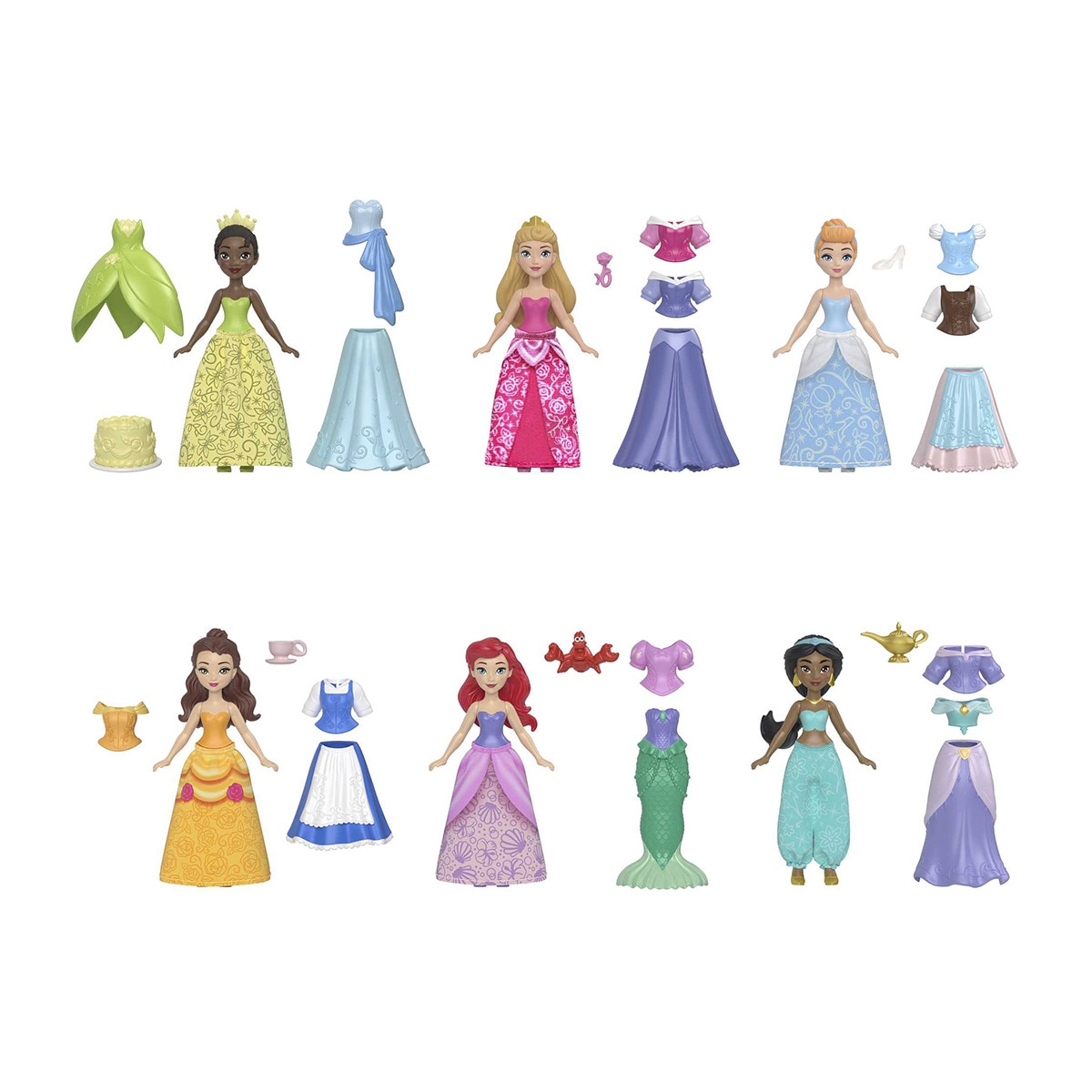 Mattel - Set Fashions Fairy-Tale Disney Princess Mattel.