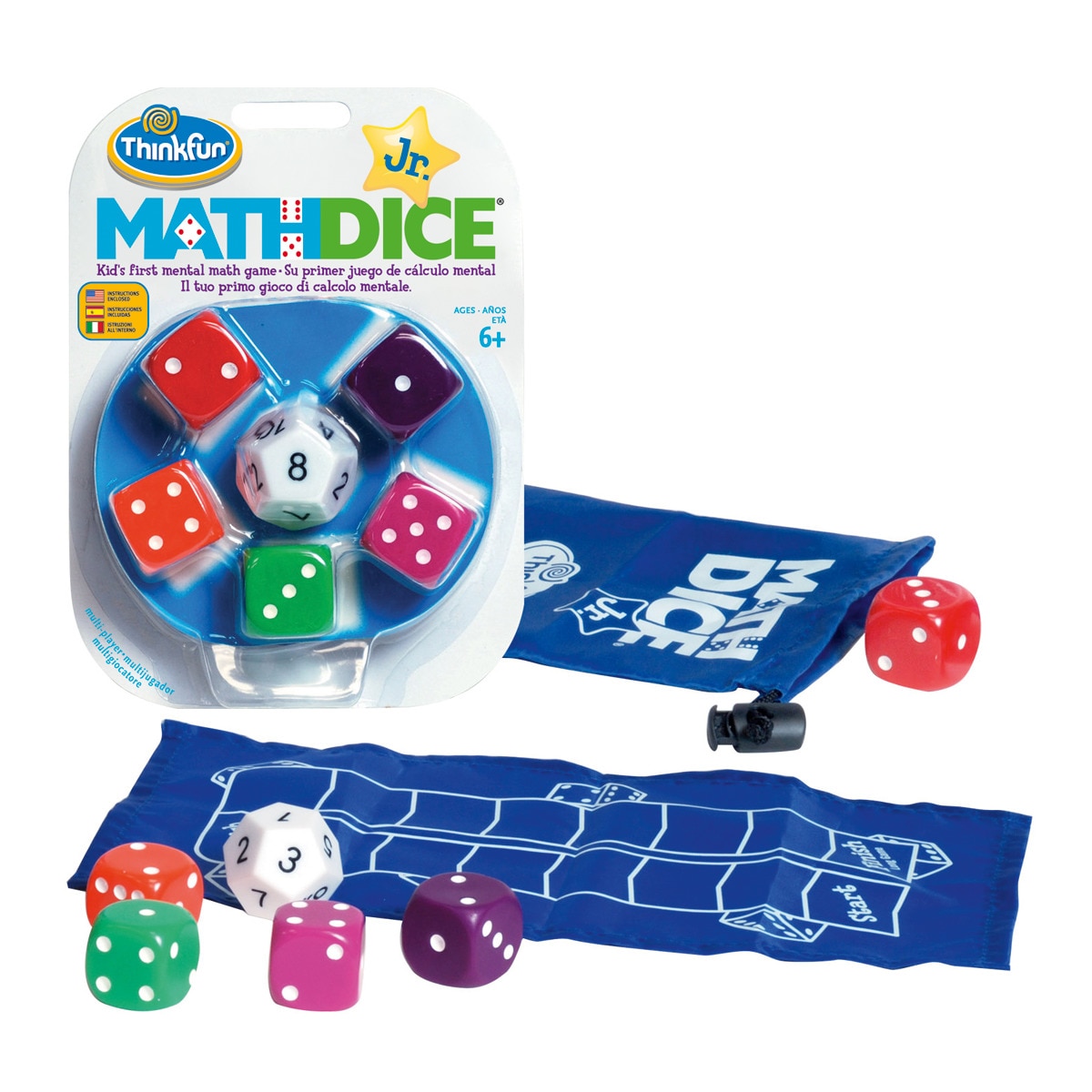 Ravensburger - ThinkFun - Math Dice Jr.