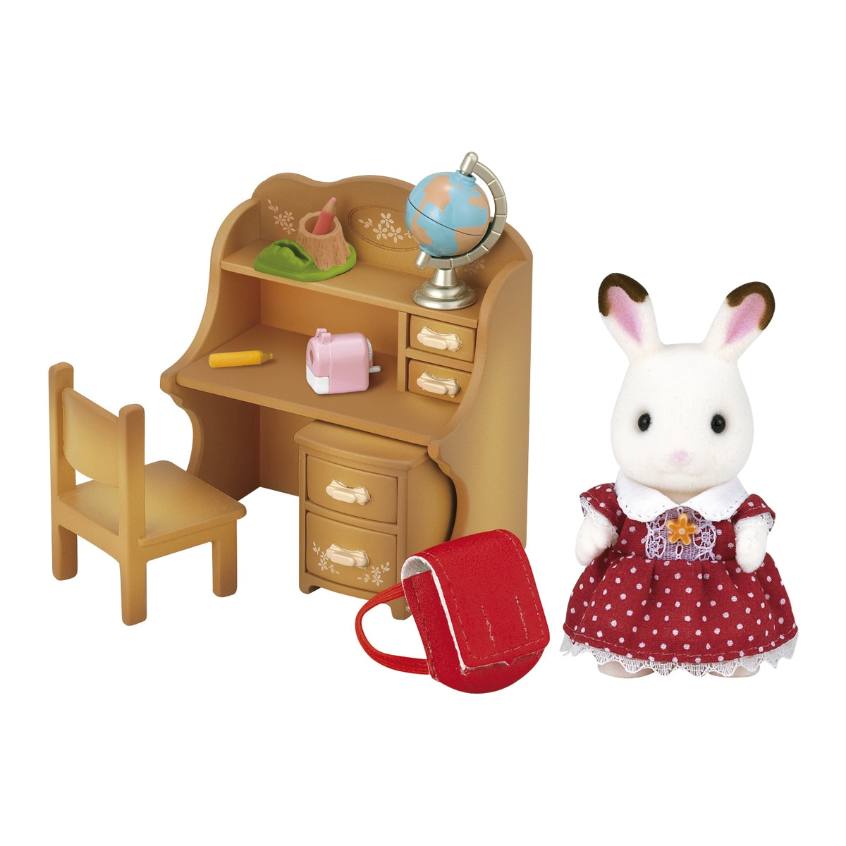 Sylvanian Families - Set Escritorio Hermana Coneja Chocolate