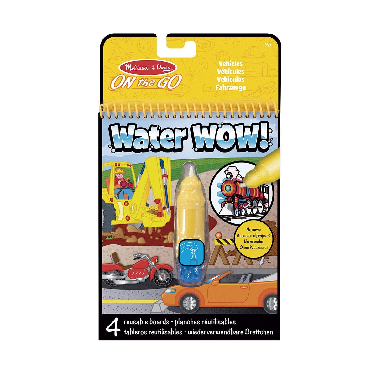 Melissa & Doug - Water Wow Vehiculos