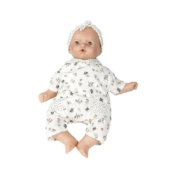 Muñeca Beige Flores 36cm