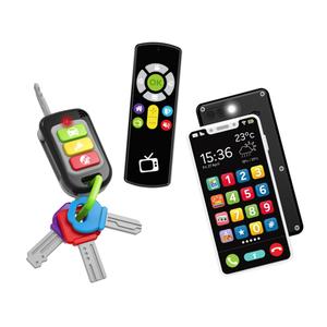 Baby Smile - Set bebé smartphone + llaves de coche + mando a distancia ㅤ