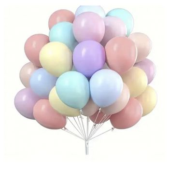 Bolsa De 100 Globos Pastel