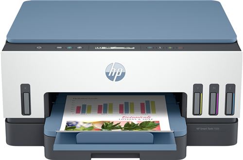 Impresora Multifunción HP Smart Tank 7006, WiFi, Bluetooth, USB, tanque tinta, hasta 3 años impresión incluida, doble cara