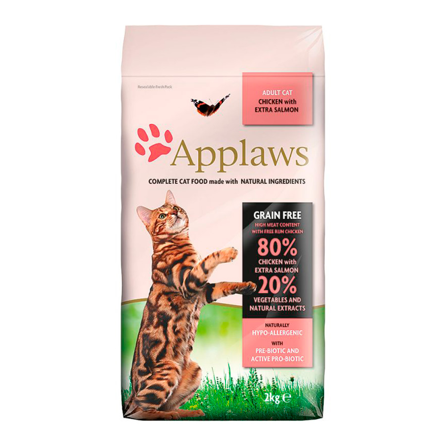 Applaws Adult Grain Free Salmón y Pollo pienso para gatos