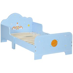 Homcom - Cama infantil espacio Azul