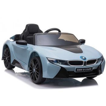 Bmw I8 Coche Eléctrico Infantil 12v Azul - Coche Eléctrico Infantil Para Niños Batería 12v Con Mando Control Remoto