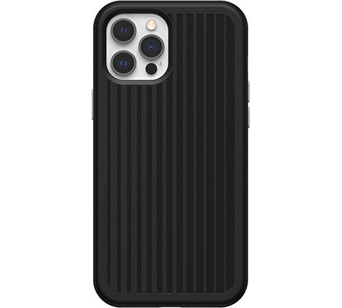 Funda antimicrobiana Otterbox Easy Grip Gaming Negro para iPhone 12 Pro Max