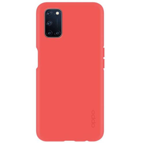 Funda de silicona OPPO Rojo para A72