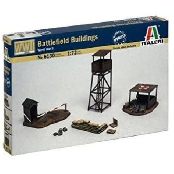 Italeri 6130 - Set Construcciones Bélicas - Escala 1:72