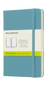 Libreta Moleskine Bolsillo Classic Liso Azul Arrecife