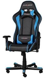 Silla gaming DX Racer FE08 negra y azul