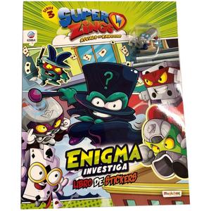 SuperZings - Enigma investiga - Libro de stickers serie 3