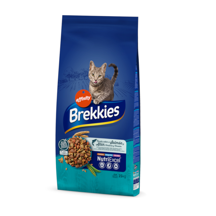 Affinity Brekkies Salmón y Atún pienso para gatos