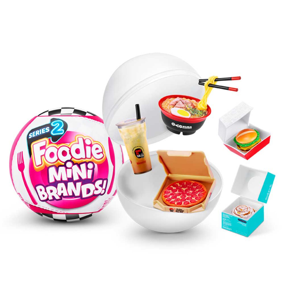 BANDAI - Cápsula Sorpresa Surtida Foodie Mini Brands