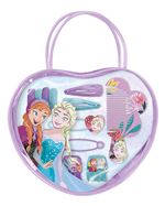 Bolso en forma de corazón con accesorios de pelo Disney Frozen