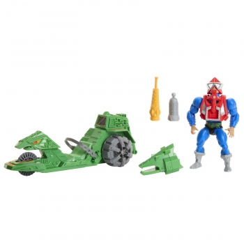 Masters del Universo MOTU Ground Ripper y Mekaneck Figuras +6 años