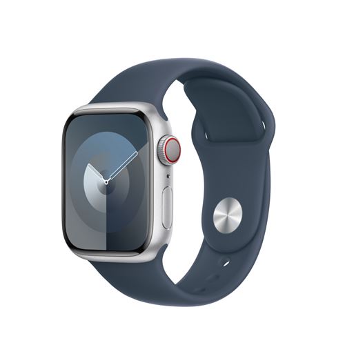 Correa deportiva Apple Azul tempestad para Apple Watch 41mm - Talla S/M