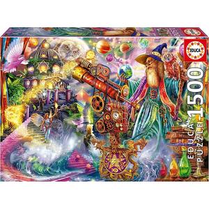 Educa Borras - Puzzle Hechizo de Mago 1500 piezas con cola fix ㅤ