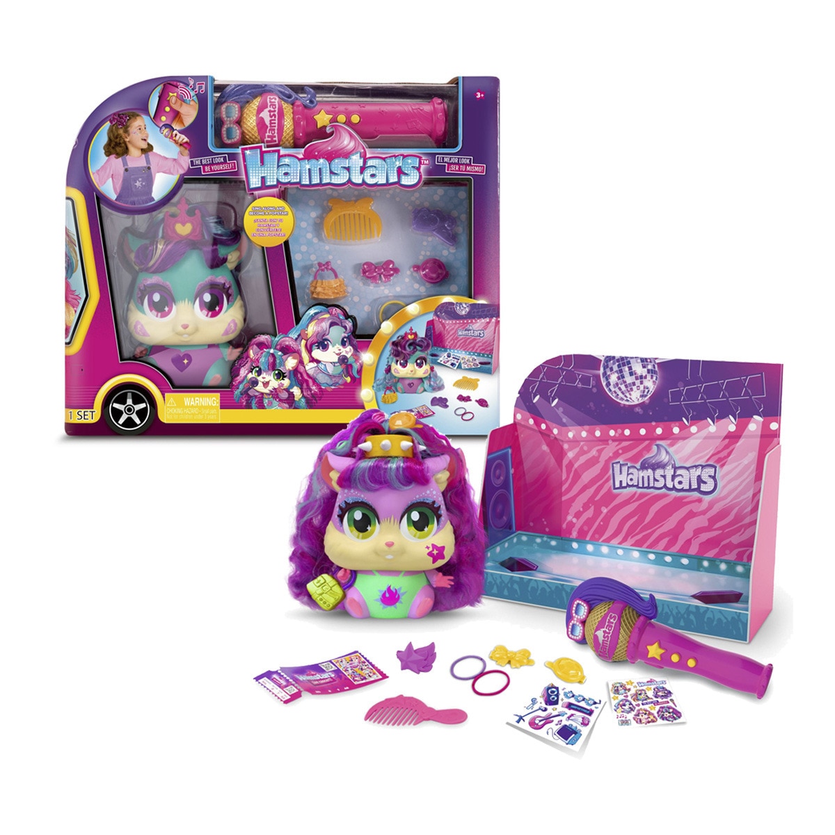 Famosa - Hamstars - Popstar World Tour Bus + Micro