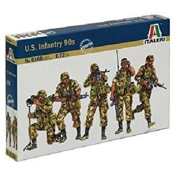 Italeri 6168 - Figuras Infantería U.s. Años 90. Escala 1/72