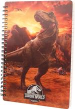 Libreta efecto 3D Jurassic World Into the wild