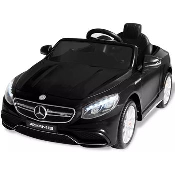 Mercedes - S63 Coche Eléctrico Infantil, 12 Voltios,control Remoto 2,4ghz, 1 Plaza/s