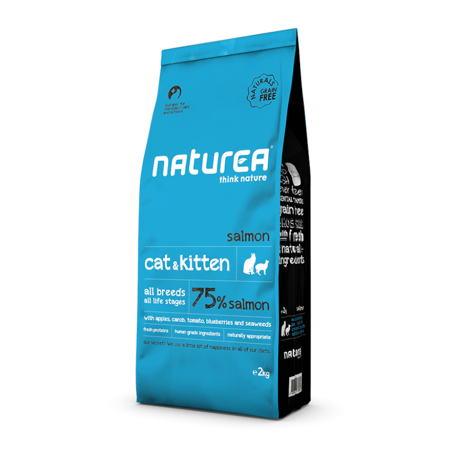 Naturea Cat&Kitten Naturals Grain Free Salmón pienso