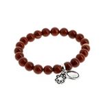 Pulsera de perlas de Jaspe rojo natural Nature et decouvertes