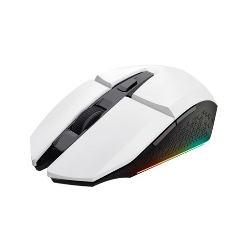 Ratón gaming inalámbrico Trust GXT 110 Felox Blanco