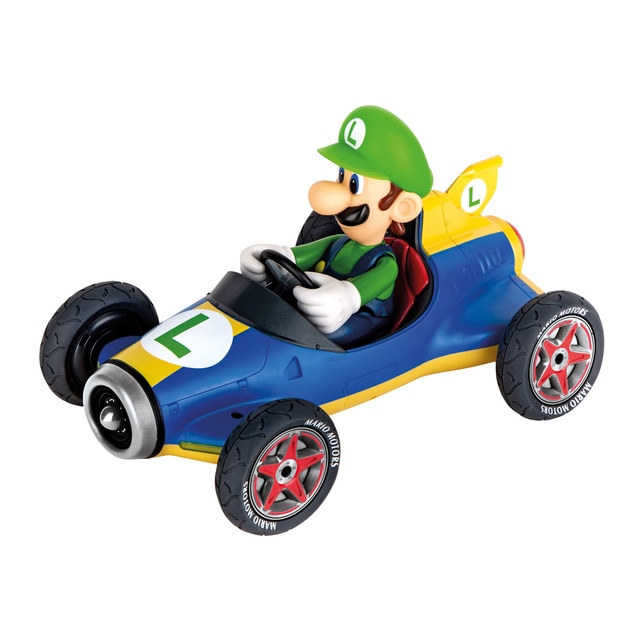 Carrera - Coche Mario Kart Mach 8, Luigi radiocontrol.