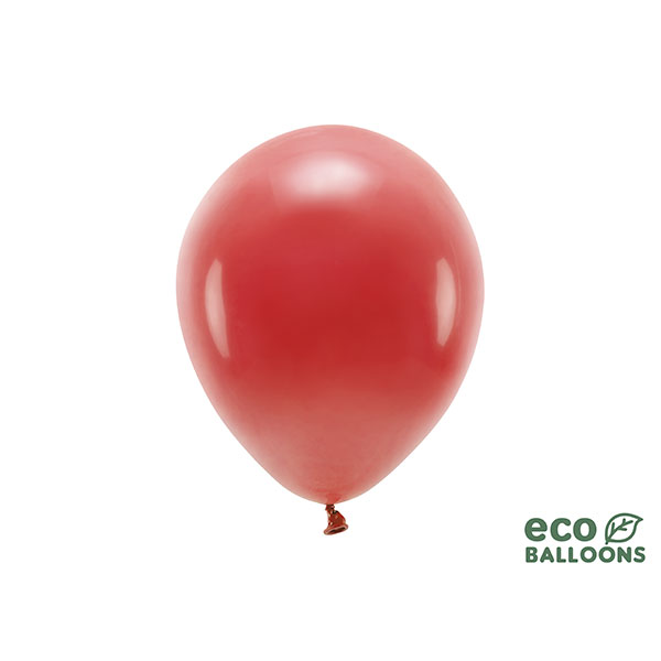 Globos rojo eco 100 unidades